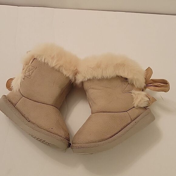 TODDELER GIRL WINTER FAUX FUR LINING SNOW BOOT - Picture 7 of 14